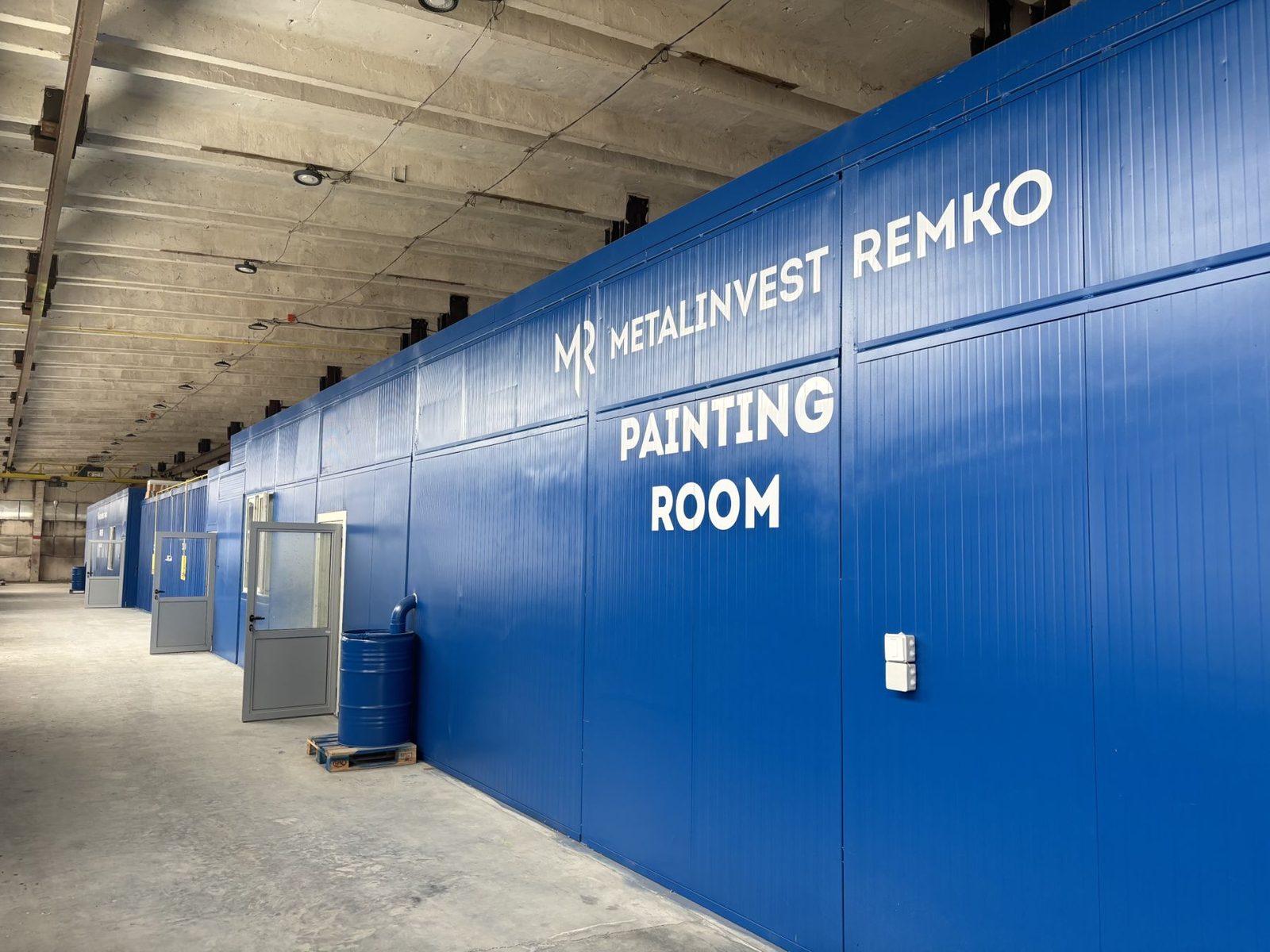 New Painting Tunnel — 400 m² Coating Line